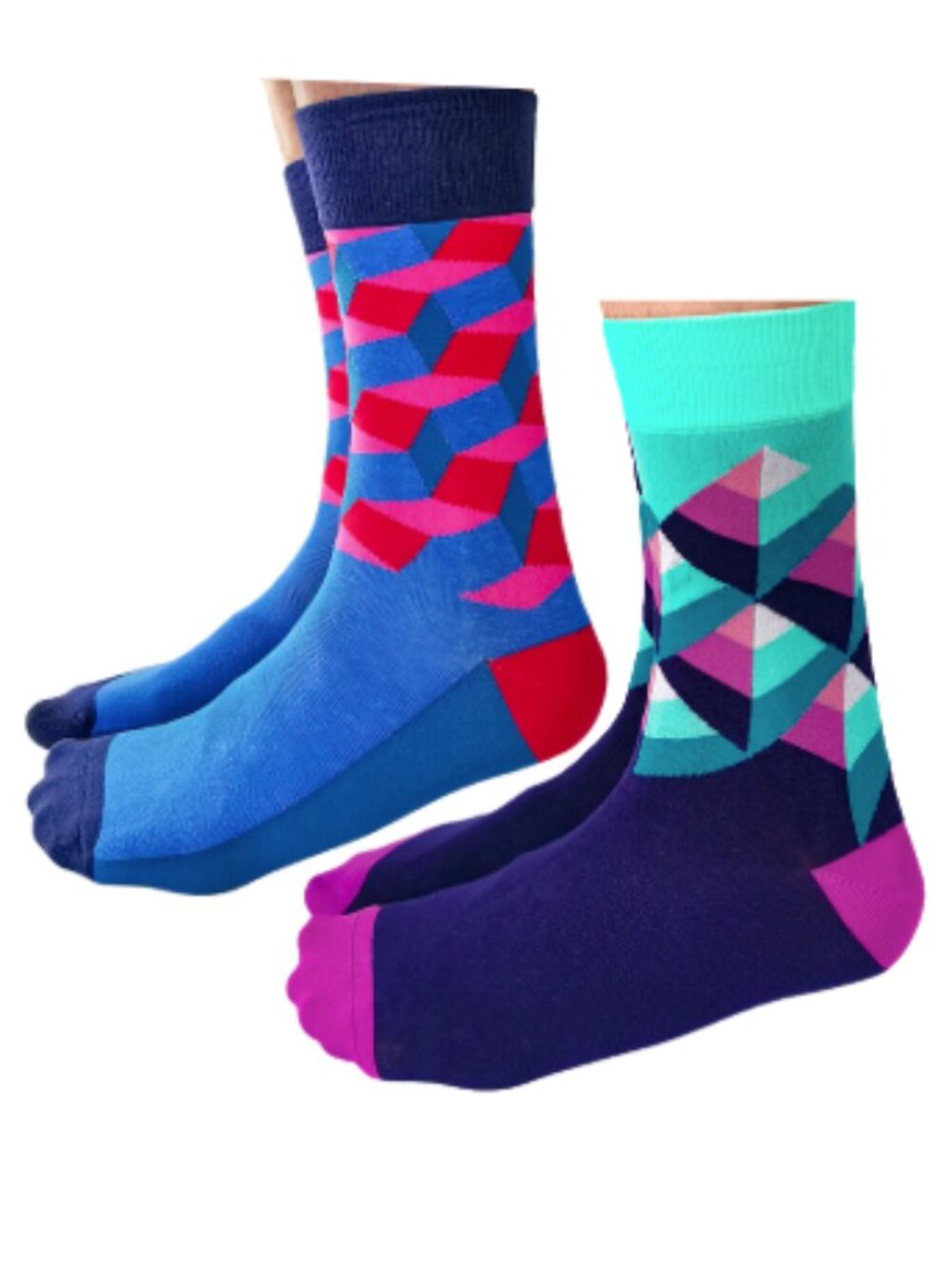 Men's Uptown Sox Crew Sock Bundle | In Living Colour | Mix & Match | NWT